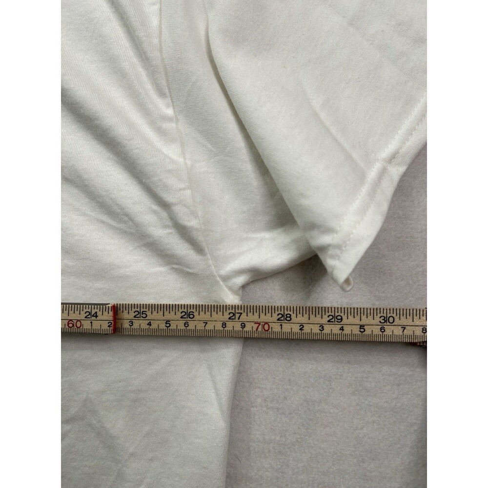 Anti Ice Funny Political Protest Graphic Shirt White Men 3XL Gildan Heavy Cotton - Picture 3 of 6